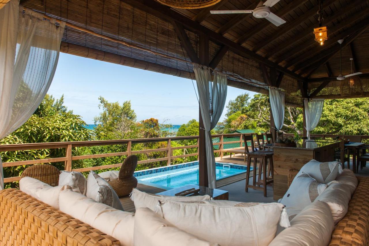 La Pointe Beach Huts Бає-Санта-Анна Екстер'єр фото