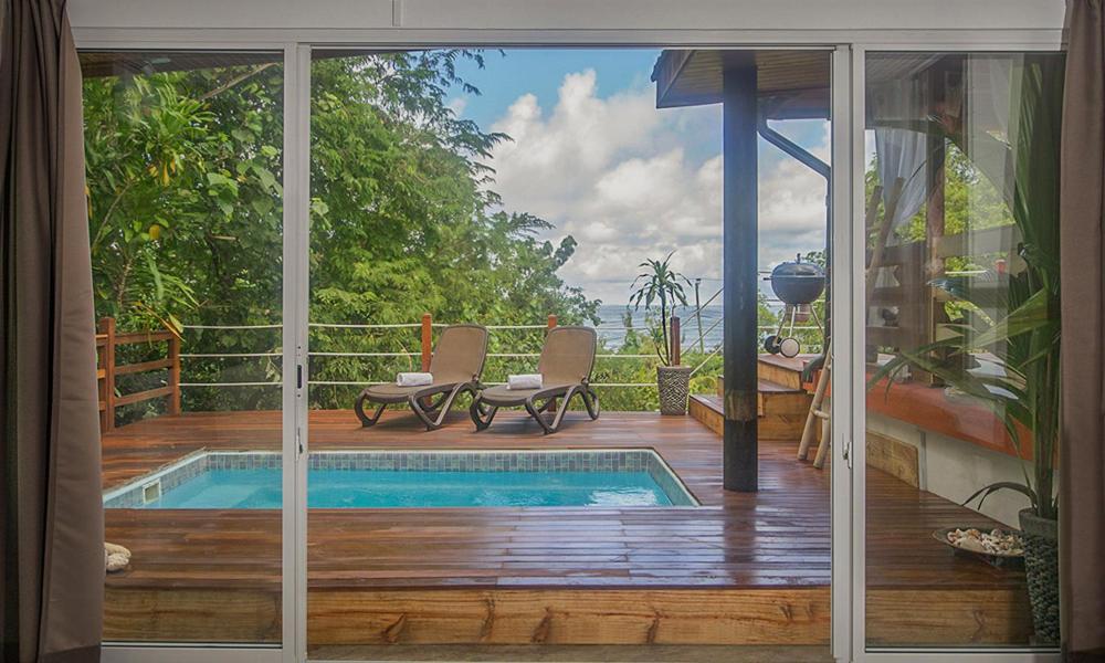 La Pointe Beach Huts Бає-Санта-Анна Екстер'єр фото