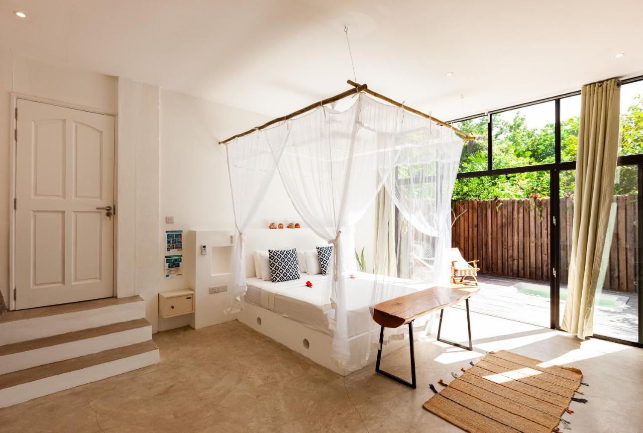 La Pointe Beach Huts Бає-Санта-Анна Екстер'єр фото
