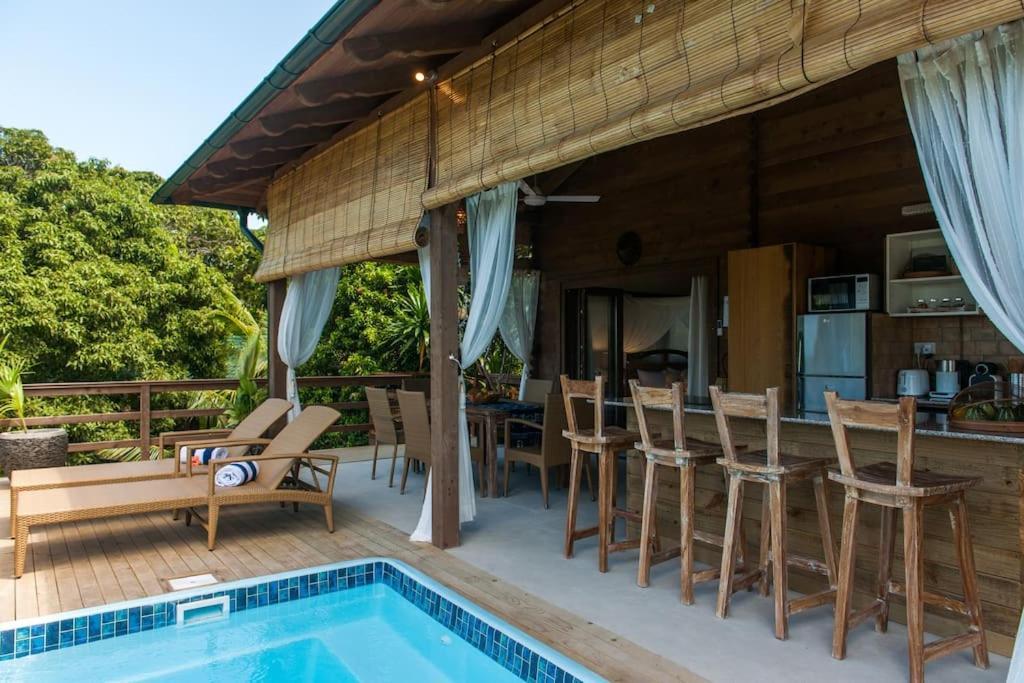 La Pointe Beach Huts Бає-Санта-Анна Екстер'єр фото
