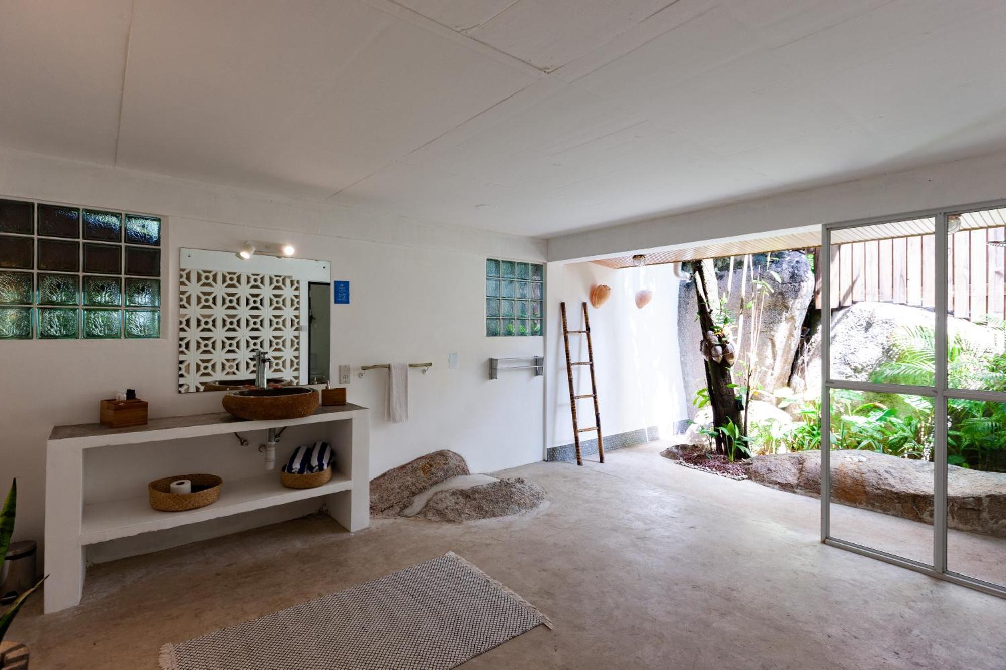 La Pointe Beach Huts Бає-Санта-Анна Екстер'єр фото
